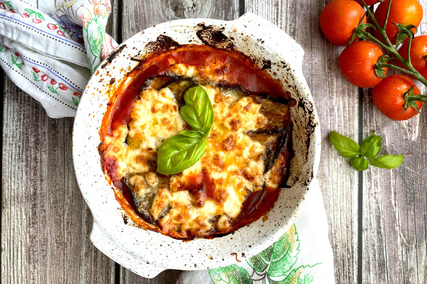 Aubergine Parmigiana