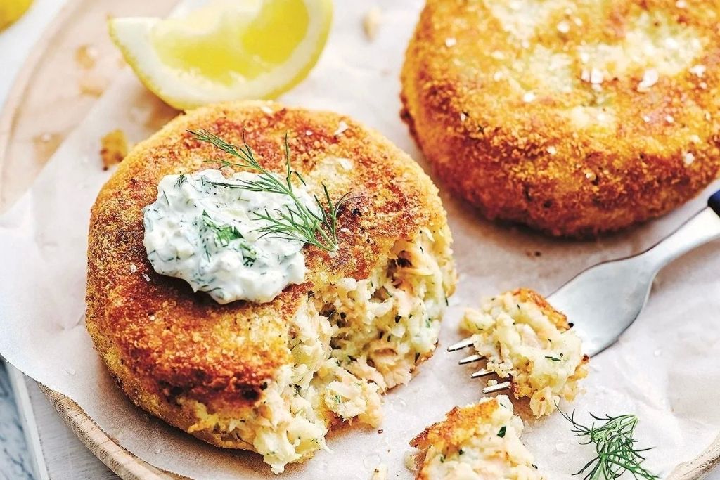 Baked Salmon Fish Cakes