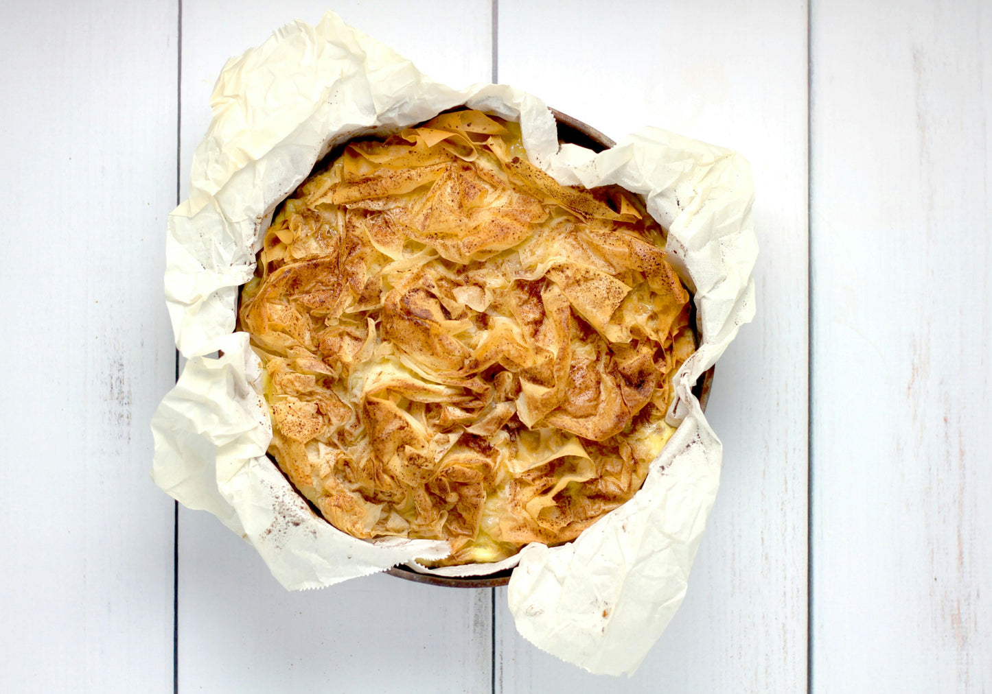 Butternut, Feta & Caramelised Onion Phyllo Pie